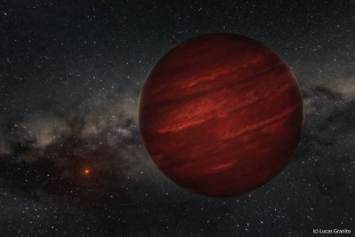 A curious planet, so far from its star…