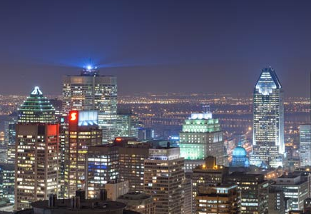 La ville de Montréal réduit l’augmentation de la pollution lumineuse